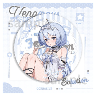 卡拉彼丘忧雾舞者同人周边75mm吧唧徽章谷子胸针【菜狗聚集地】