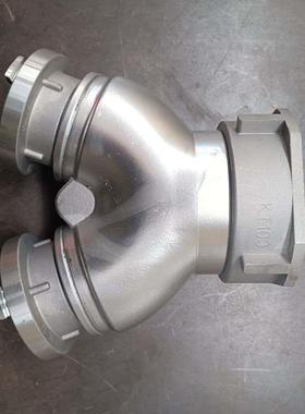 型集水器Jii100/65*2-1.6消防车配套用4寸快速螺纹内扣式