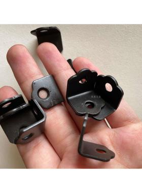 20个 1.8公分大梅花包角角码梅花包条90&deg;L型直角角码 黑色厚