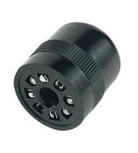 JS14P ST3P DH48 AH3-3圆形时间继电器插脚底座 8孔脚位US-08