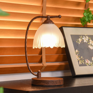 2026复古小台灯卧室床头灯轻奢高级感中古美式新中式风主卧氛围灯