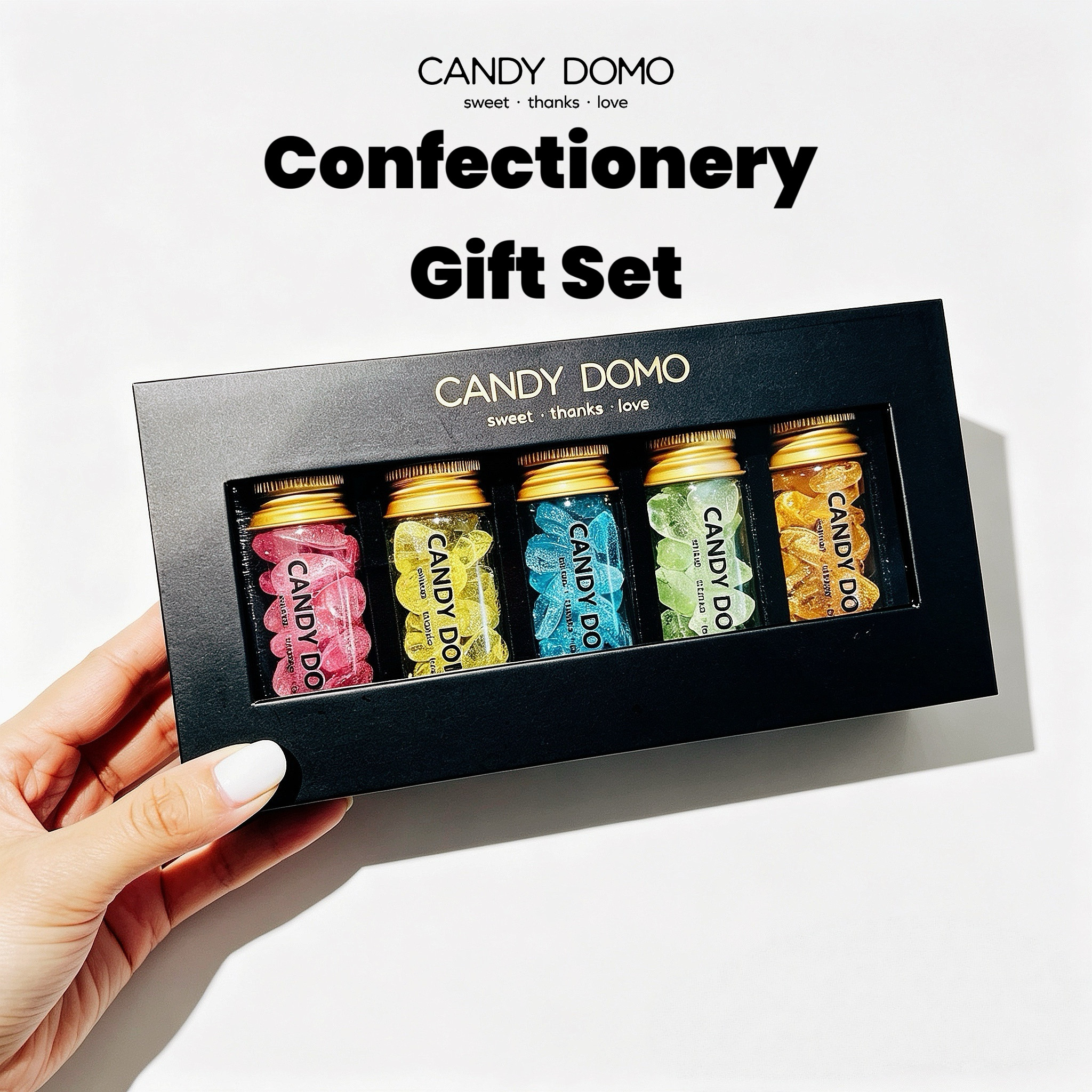 CANDYDOMO手工创意高颜值宝石糖果礼盒节生日520情人节告白礼物
