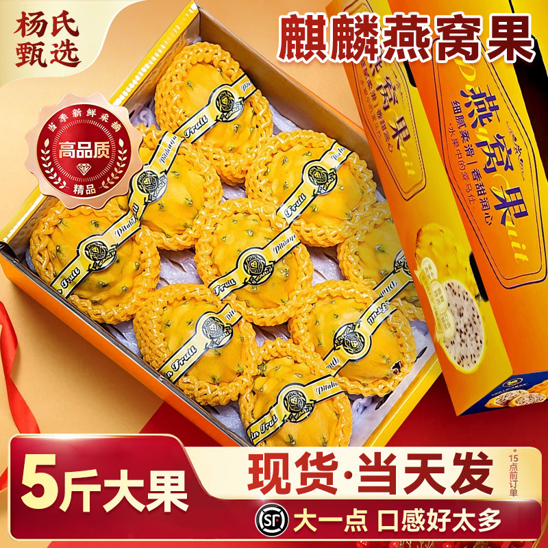 海南燕窝果5斤礼盒装顺丰