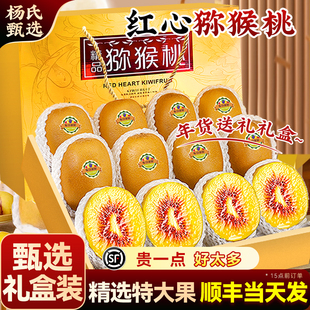 精品礼盒四川红心猕猴桃30枚顺丰新鲜包邮蒲江奇异果大水果弥整箱