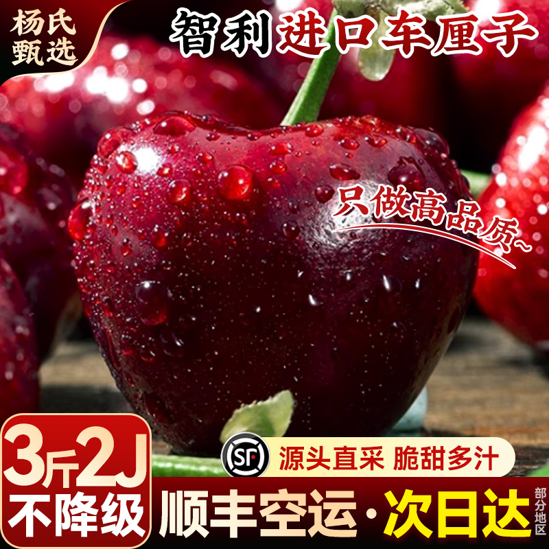 现货秒发智利进口车厘子顺丰包邮