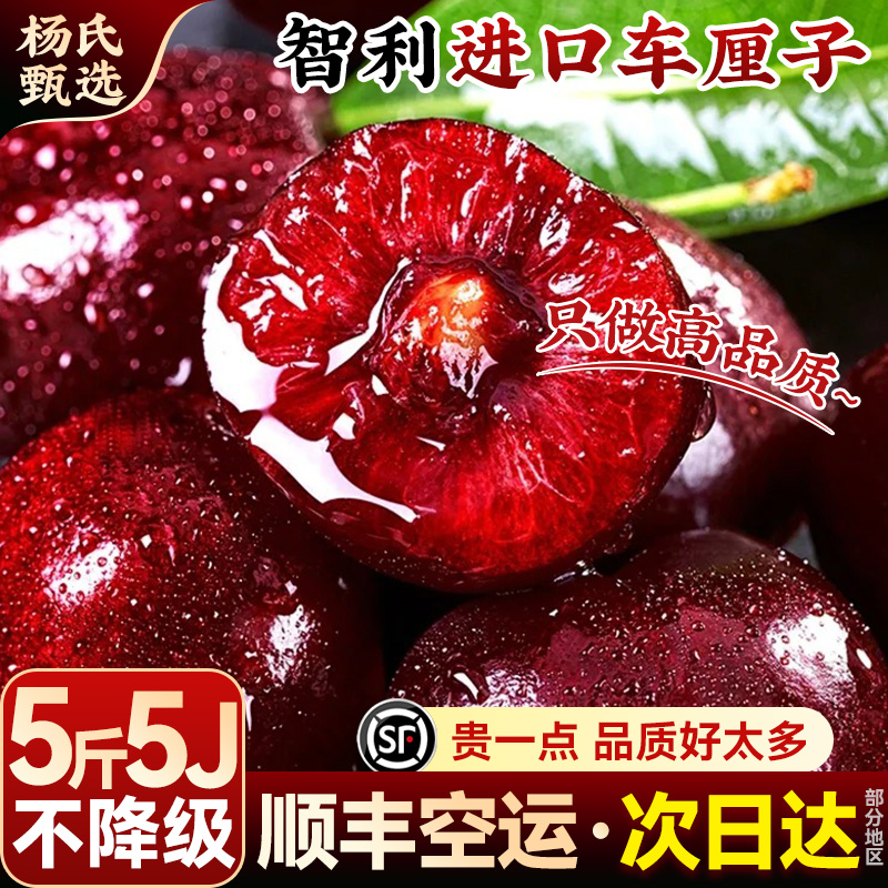 现货秒发智利进口车厘子顺丰包邮