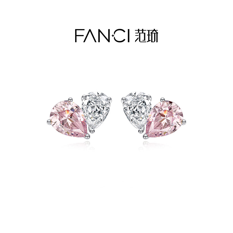 Fanci范琦纯银简约甜美耳钉耳饰