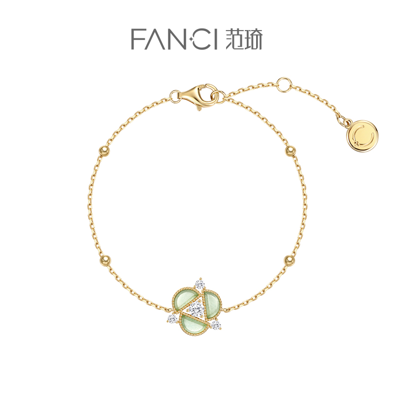 Fanci范琦【玫瑰系列】月光玫瑰手链女925银复古轻奢生日礼物