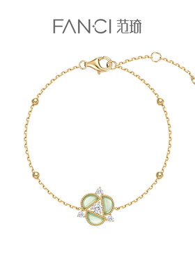 Fanci范琦【玫瑰系列】月光玫瑰手链女925银复古轻奢生日礼物