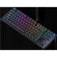 RKR87机械键盘有线RGB电竞游戏客制化插拔青轴茶轴电脑87键办公