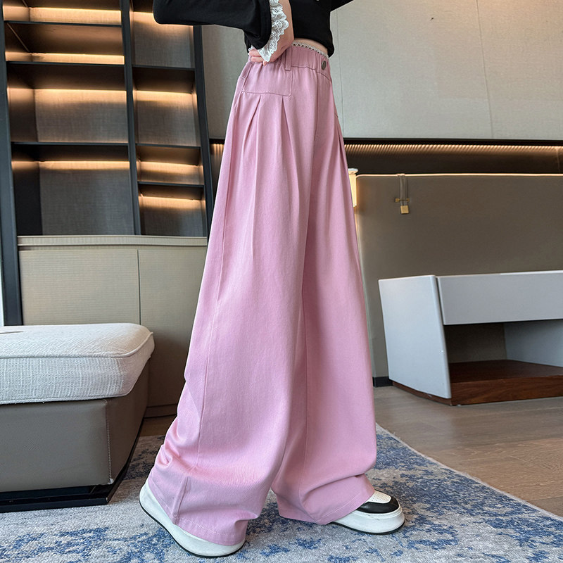 女童春装休闲裤韩版潮潮款时髦中裤子