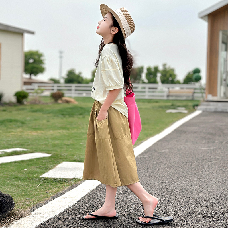 12-15岁女孩套装裙潮宝潮服甜美服饰少女洋气潮范夏天经典超美