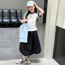 12-15岁女孩套装裙两件套女生潮装夏装时髦衣服潮款潮酷超美服装