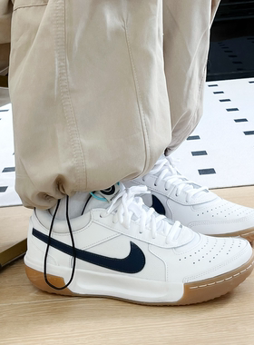 Nike Zoom Court Lite 3 白蓝 防滑耐磨低帮网球鞋男款DV3258-102