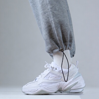Nike M2K Tekno Team Orange 男女同款白色低帮老爹鞋 AV4789-101