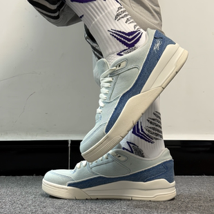 Jordan FLIGHT COURT 女款 防滑耐磨 低帮 复古篮球鞋 IB4414-100