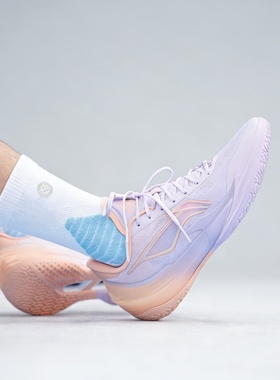 LiNing李宁 利刃5V2 聚核芯科技 减震防滑耐磨 低帮 篮球鞋 男款