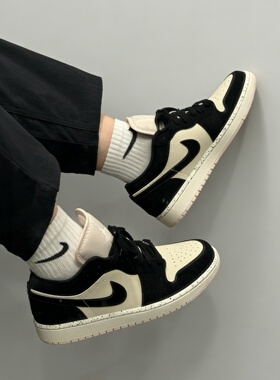 Air Jordan 1 AJ1 Low 低帮 耐磨 复古篮球鞋 女款 DC0774-003