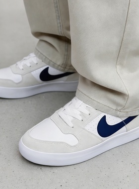 Nike SB Delta Force Vulc 米白复古低帮板鞋男女同款 942237-100