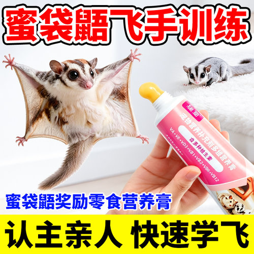蜜袋鼯零食训练奖励营养膏