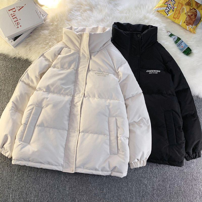 1005-2-LMF010-P135冬季面包服休闲日系加厚立领宽松保暖棉服,男装棉衣,星座1005-2