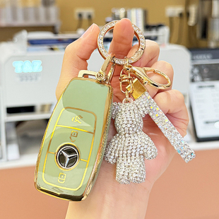 20-25款奔驰CLA260钥匙套新cla200轿跑专用保护壳全包猎装版车扣