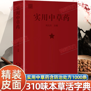 认准正版】实用中草药精装皮面正版闽南310味本草活字典一草一名破解方言密码含中草药防治处方1000条附常见疾病防治草药参考图解