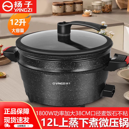 电热火锅扬子12L大容量电热火锅