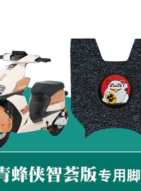适用小刀青蜂侠智荟版丝圈脚垫小刀电动车踏板TDT23316Z丝圈脚垫