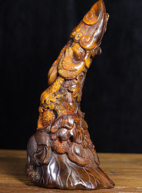 【保真】天然金皮古回流古玩收藏老物件摆件好东西文玩摆件