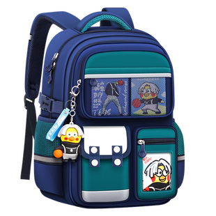 2025新款小学生男孩女童三到六儿童男生轻便护脊减负书包一二年级