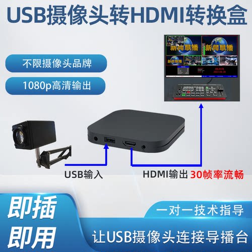 UVC相机转HDMI转换器支持pocket3