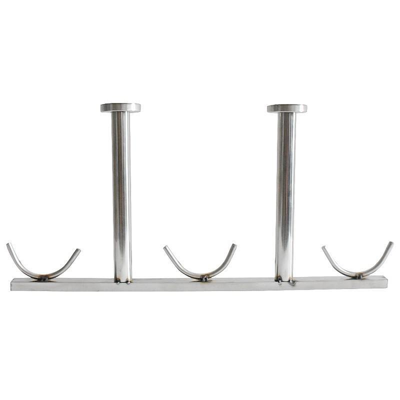 rp4t晴沛批发晾衣杆顶座支架阳台晾晒顶装晒衣架不锈钢固定式