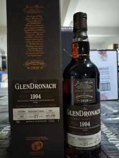 Glendronach格兰多纳1994 苏格兰单一麦芽威士忌行货 27年礼盒装