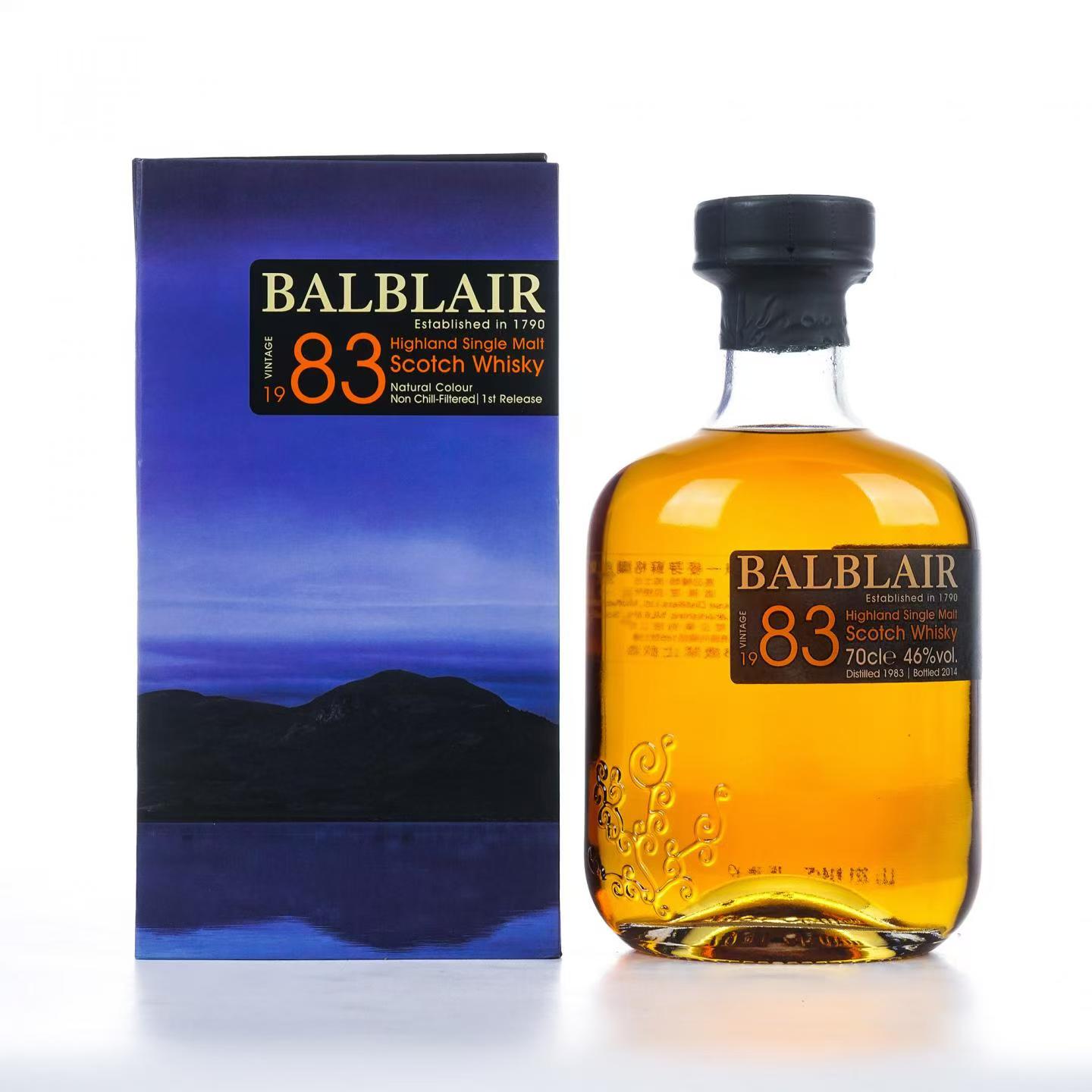 巴布莱尔30年700ml46度威士忌