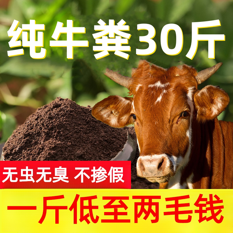 100斤新疆纯牛粪发酵有机