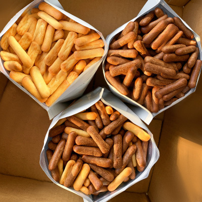 牛奶味手指饼干好吃零食