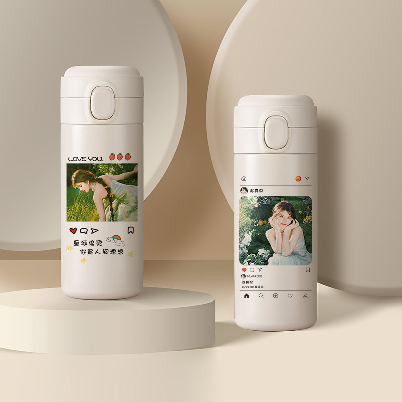 赵露思周边保温杯便携