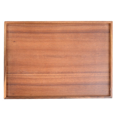 Wooden tray rectangular tea tray steak square plate