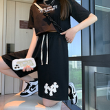 夏季潮外穿高街潮牌休闲运动五分裤刺绣十字架短裤K3074-P33，男装休闲裤，电商B245A