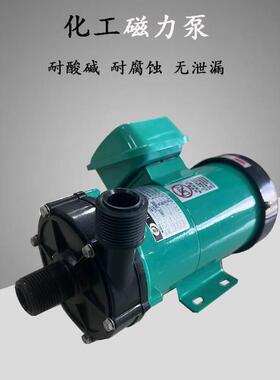 TWIKIMAGNETIC耐酸碱耐腐蚀磁力泵PP化工泵循环泵MPMD-55RM220V38