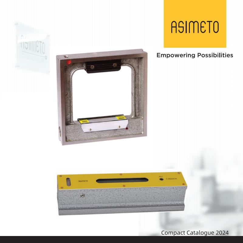 德国安度条式水平仪606-51-4条型精密水平尺200x55mm 0.02mm/m