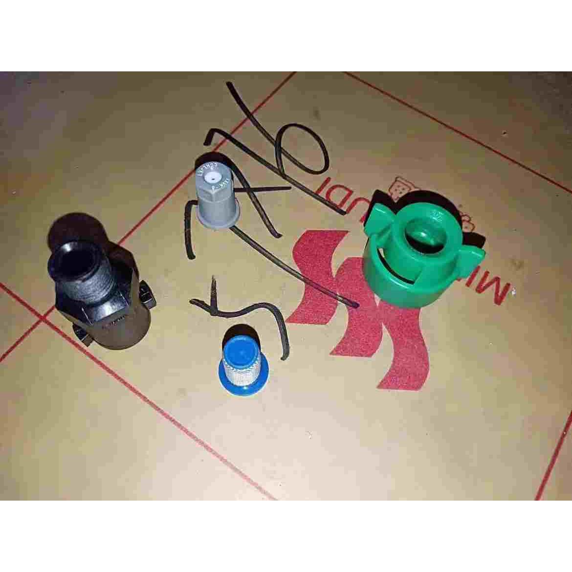 TEEJET斯普瑞圆锥喷雾喷嘴TXVK8带底座滤网盖帽垫圈