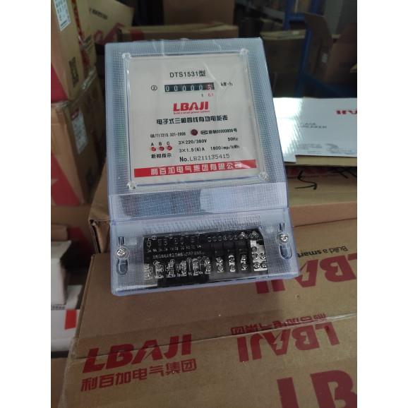 利百加DTS1531型 电表三相四线交流电380V电表三相电能表电度表