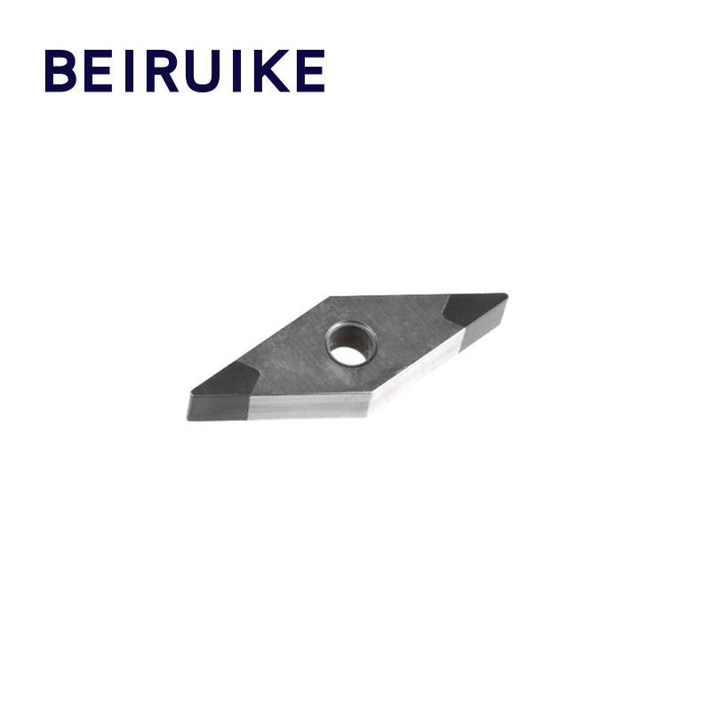 整体CBN立方氮化硼数控刀片淬火钢 铸铁高硬材料用刀粒VNMG160408
