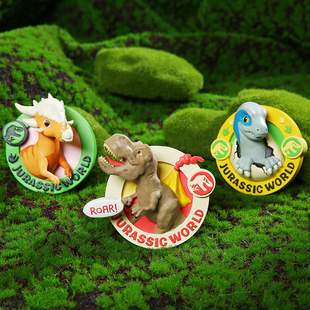 另物KOILAND 侏罗纪世界系列Dino Cute系列冰箱贴