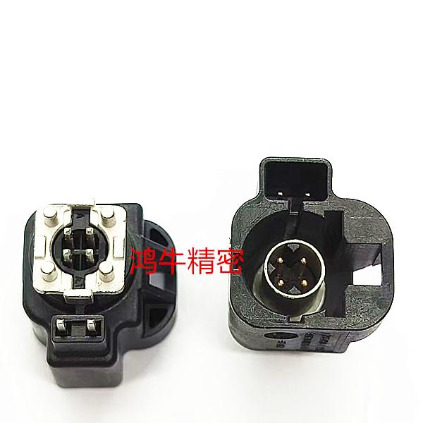 2315239-1 TE泰科原装 HSD4+2P 汽车DA屏显示传输板端公头 现货