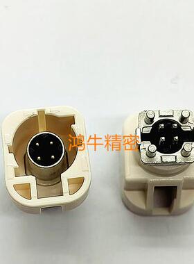 2304935-2 TE 汽车GPS导航HSD4 公头立式 FAKRA插座板 LVDS四轴