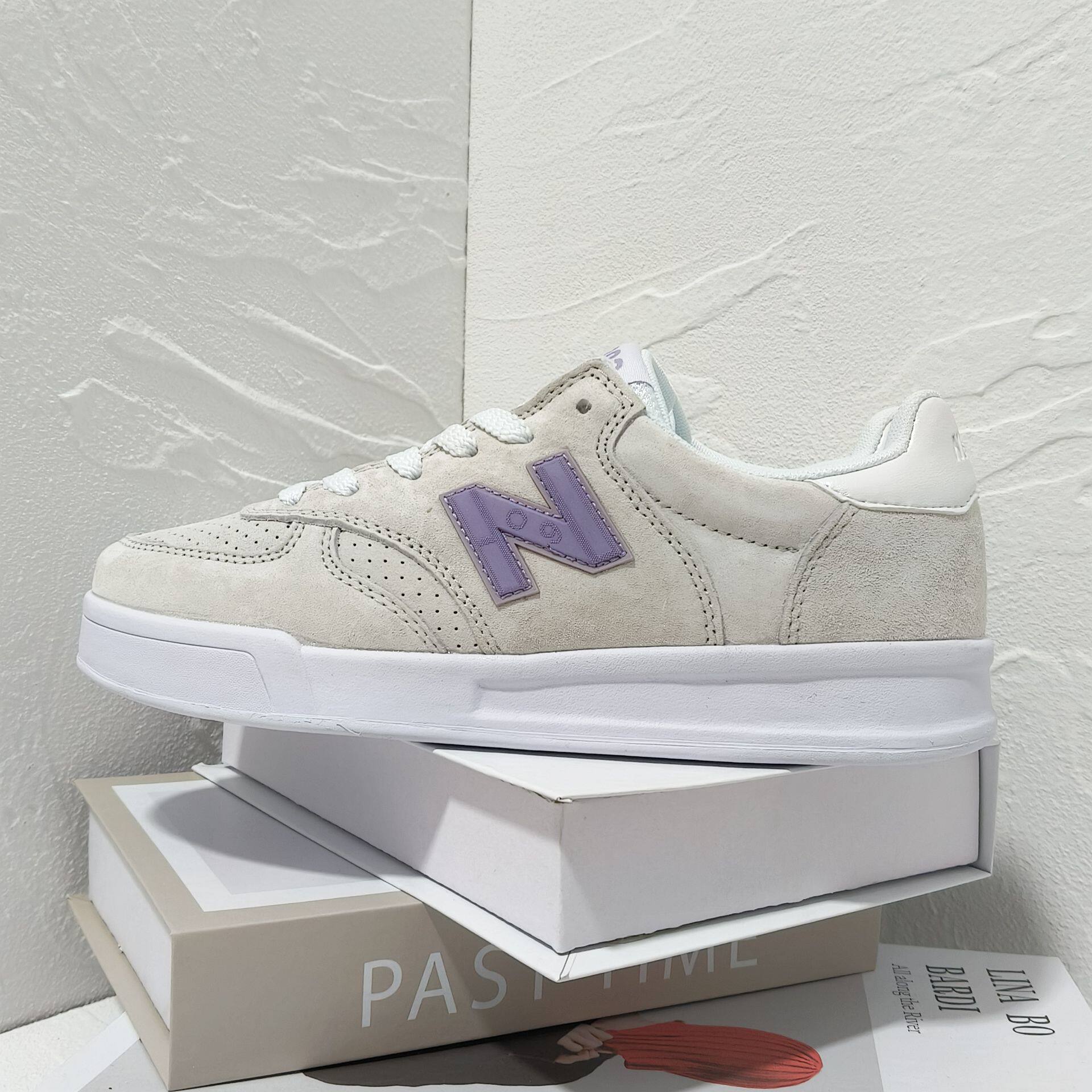 正品浪新百伦威经典鞋情侣小白鞋低帮板鞋n字女鞋运动鞋休闲男鞋