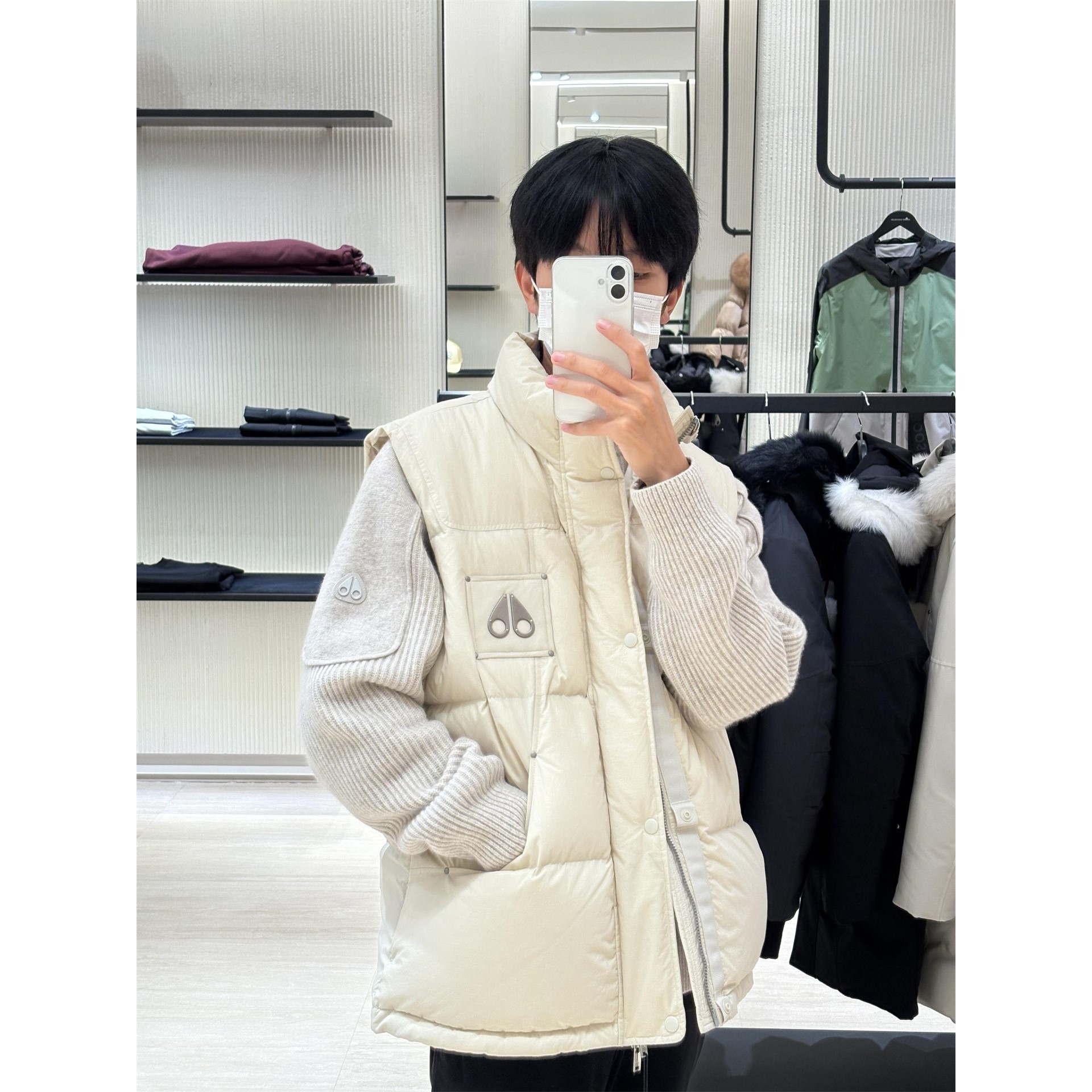 MooseKnuckles/剪刀徽标logo贴